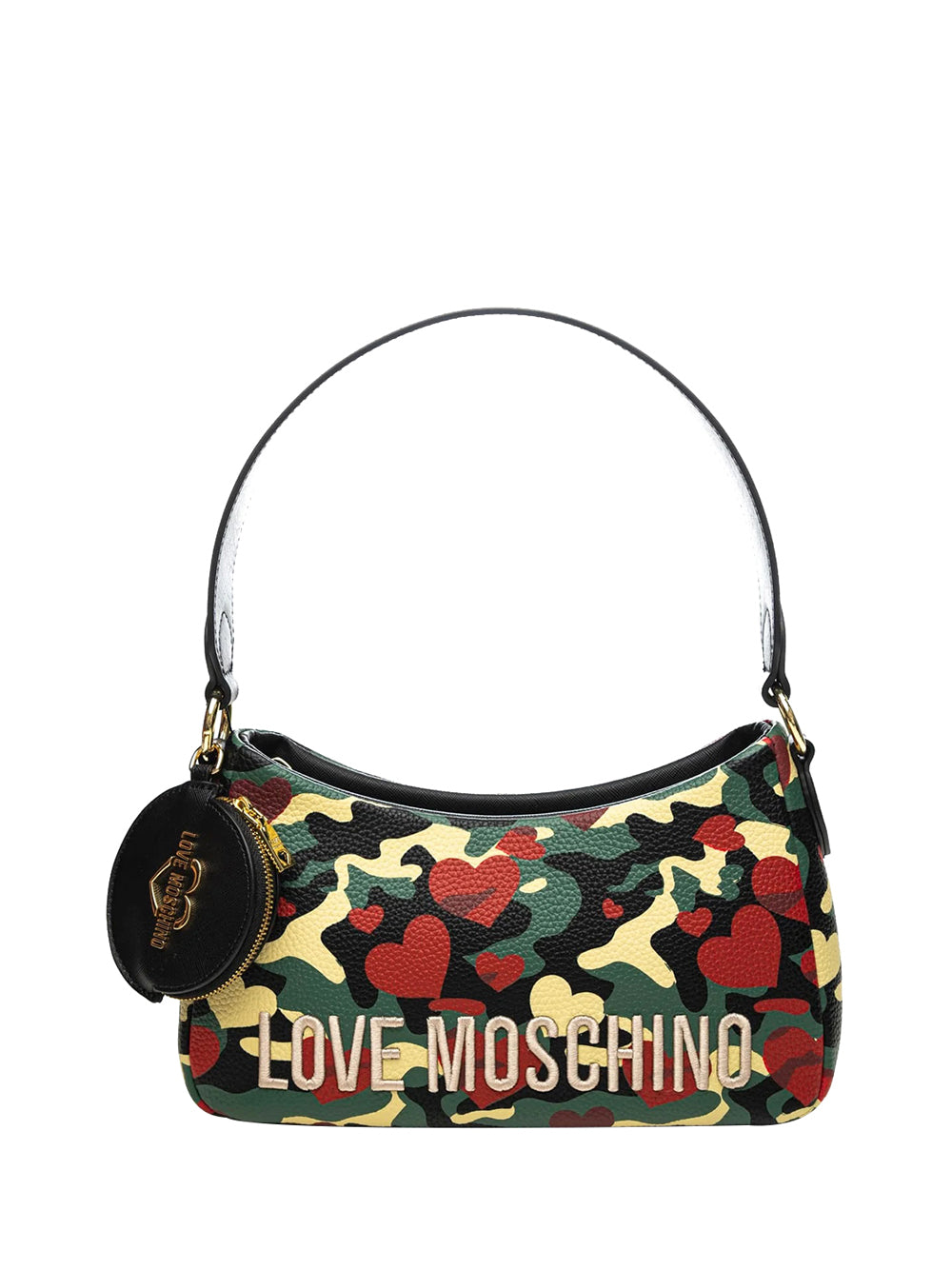 MOSCHINO PRECOLLECTION Moschino Borsa a Spalla - Camouflage/Nero Camouflage/nero