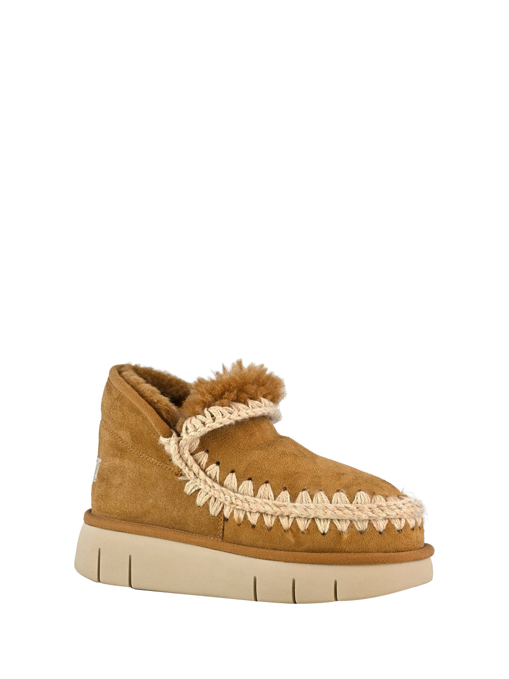 MOU Mou Eskimo Boot Bounce Sneaker Donna Cognac - Marrone Cognac