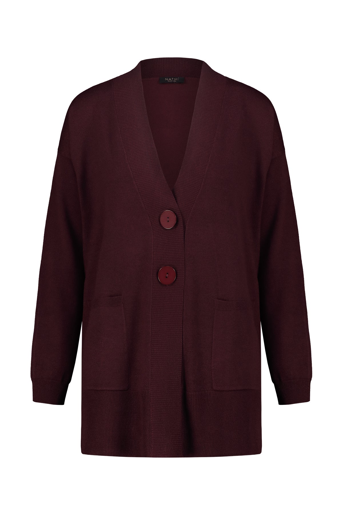 NATHI' LUXURY Nathi Luxury Cardigan Donna Vinaccia - Viola VINACCIA