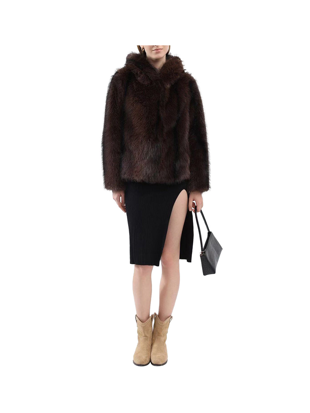 NATHI' LUXURY Nathi Luxury Pelliccia Donna Moro - Marrone Moro