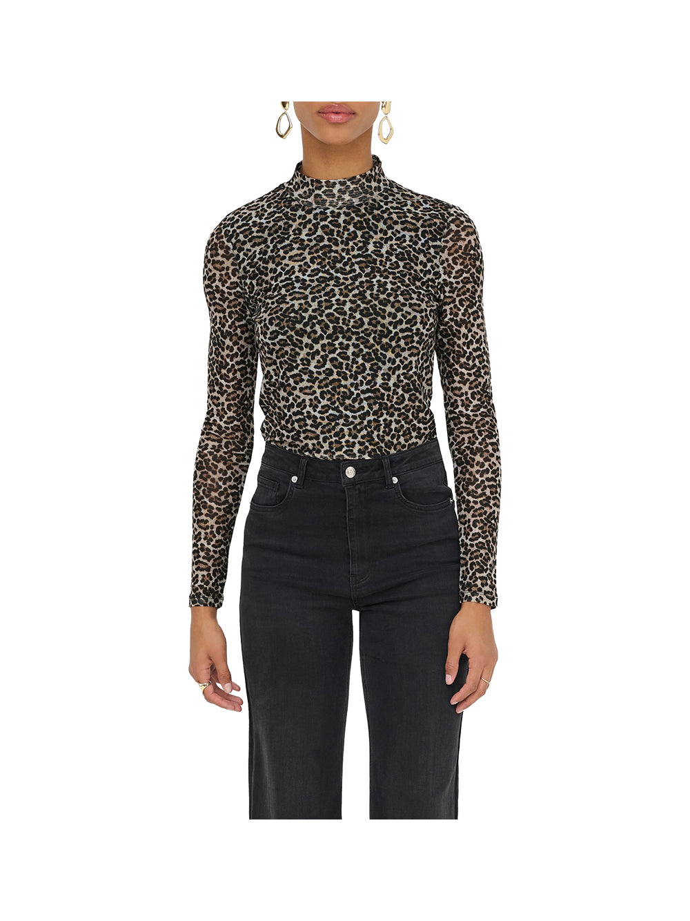 ONLY DROP5 Only Maglia Donna - Multicolore PUMICE