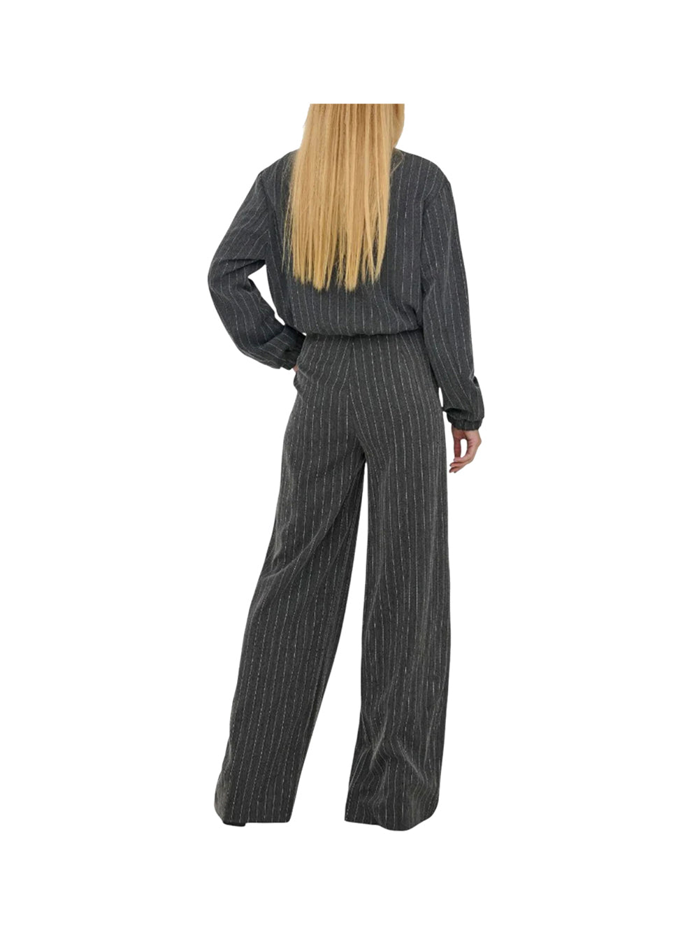 ONLY DROP6 Pantalone Only Onlsiga - Grigio Grigio