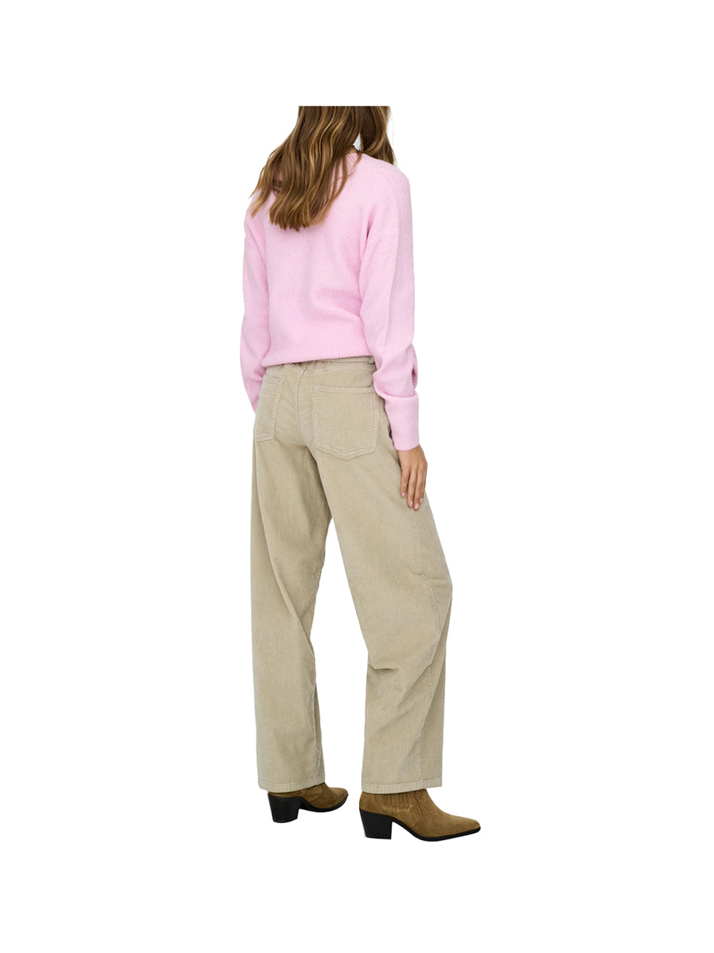 ONLY DROP6 Pantalone Only Onlgianna - Beige Beige
