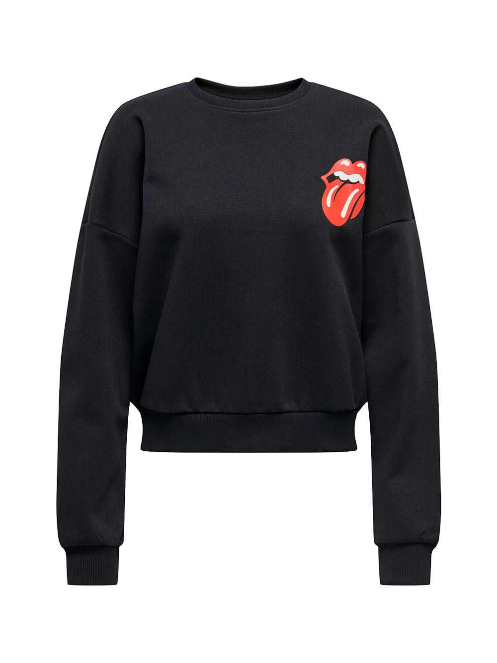 ONLY DROP7 Felpa Only Onlrolling - Nero Nero