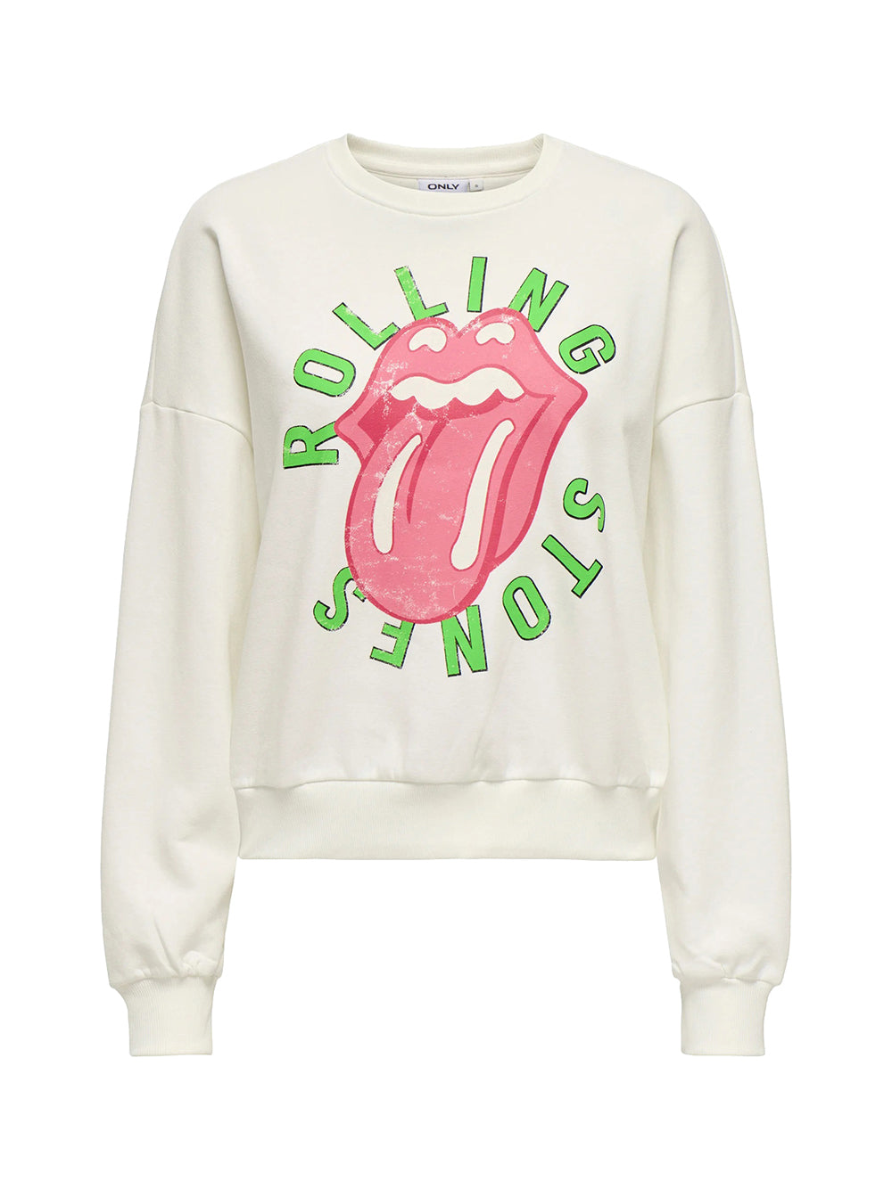 ONLY DROP7 Felpa Only Onlrolling - Panna Ecru