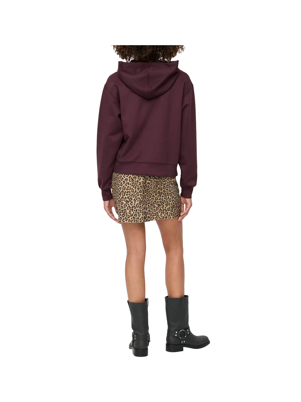 ONLY DROP7 Felpa Only Onlalina - Marrone Marrone