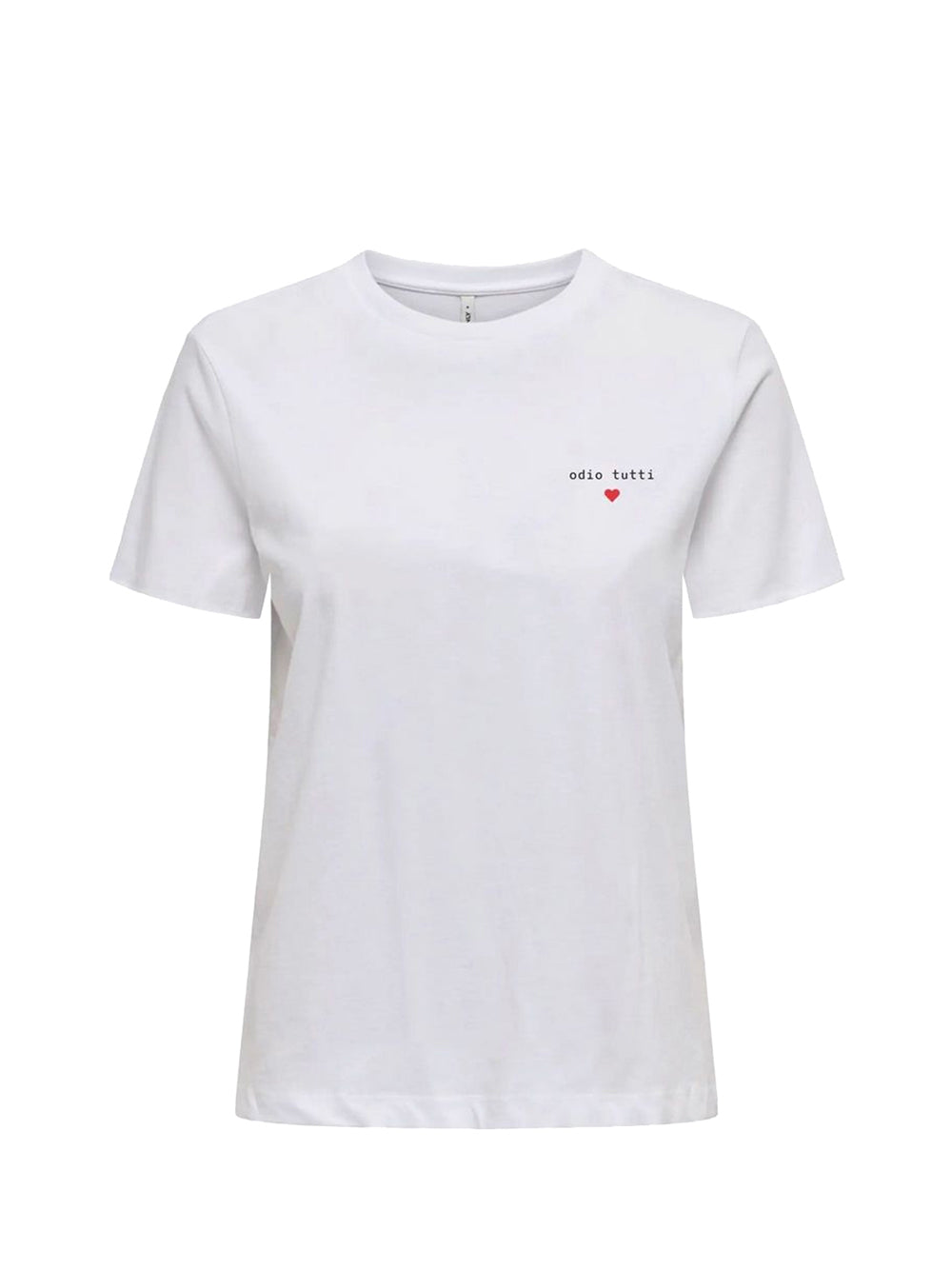 ONLY EXPRESS T-Shirt Only Onladelina Ss Tee Cs Jrs - Bianco Bianco
