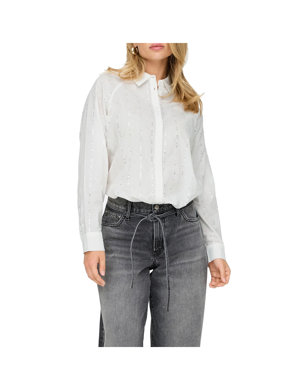 ONLY STOCK Camicia Only OnlmIina Grace - Bianco Bianco