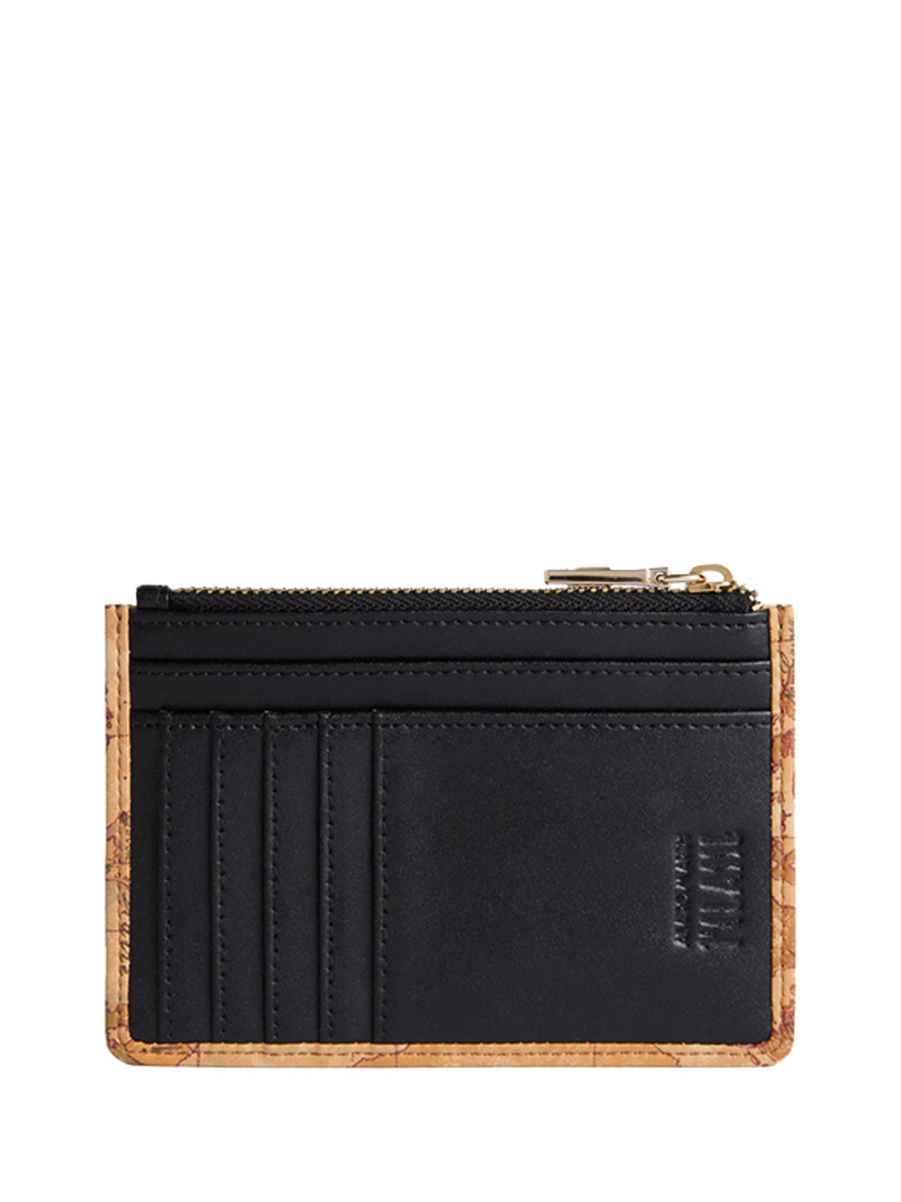 PRIMA CLASSE FLASH Alviero Martini Winter Lux portacarte con zip Nero Nero