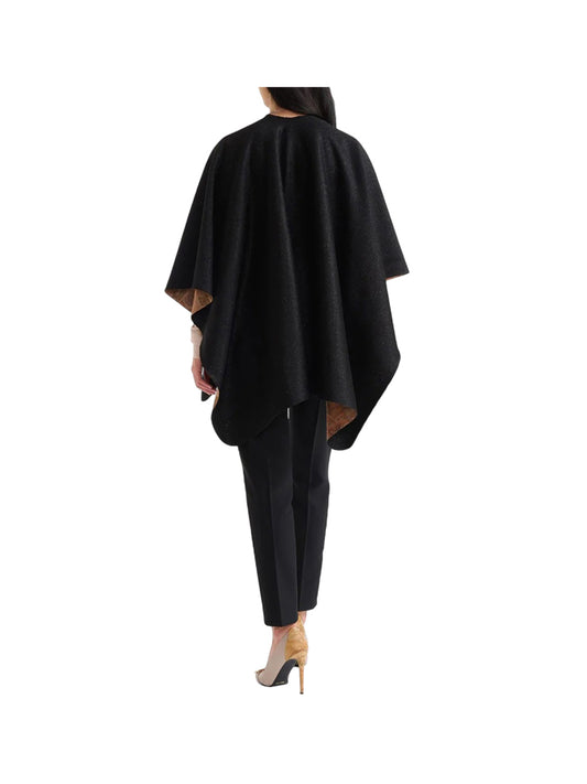 PRIMA CLASSE SETA Stola Alviero Martini - Nero Nero