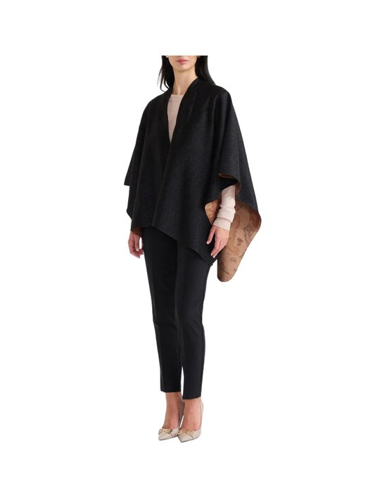 PRIMA CLASSE SETA Stola Alviero Martini - Nero Nero