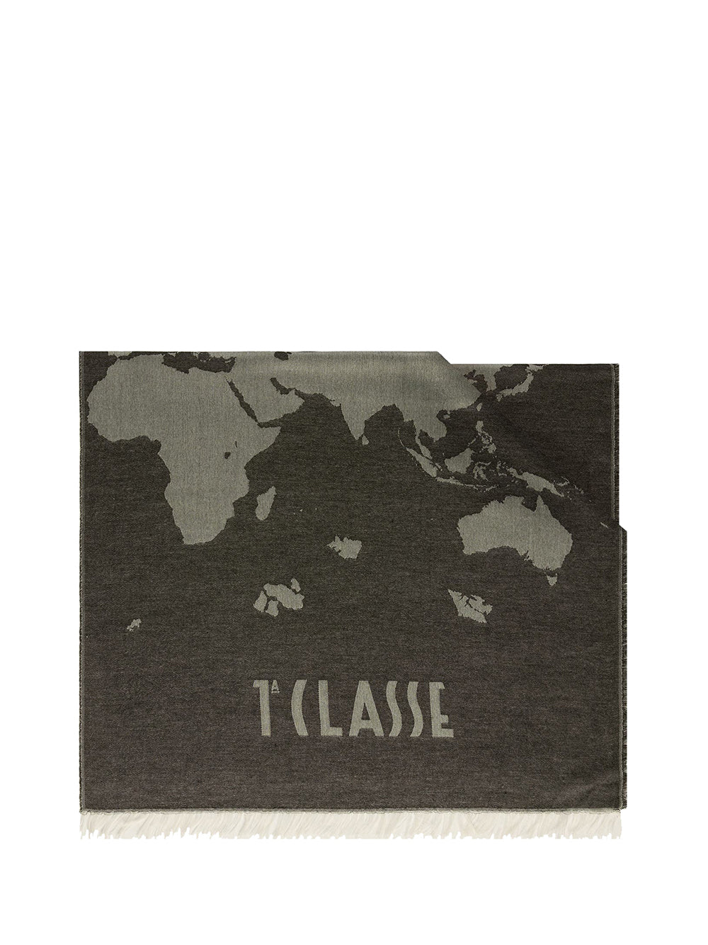 PRIMA CLASSE SETA Sciarpa Geo Pieno in misto modal e viscosa 50x180 Antracite ANTRACITE