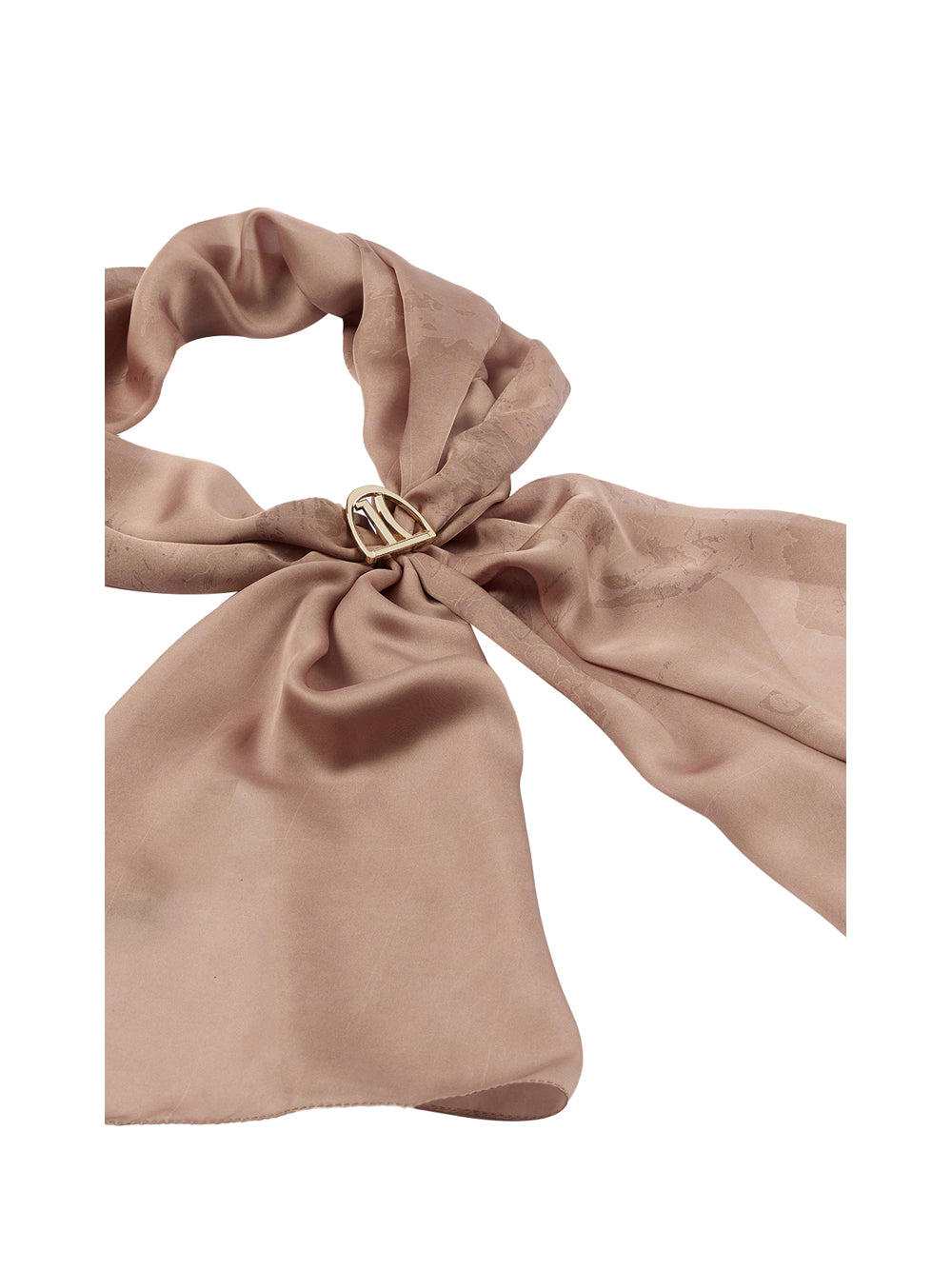 PRIMA CLASSE SETA Sciarpa con gioiello 1C 48x150 Cipria Cipria