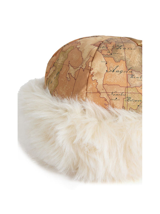 PRIMA CLASSE STAGIONE Cappello Colbacco in nylon Geo Classic Naturale