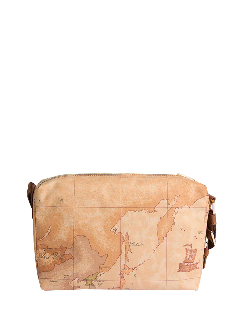 PRIMA CLASSE STAGIONE Alviero Martini Highland Soft tracollina con dettaglio Castagna Castagna