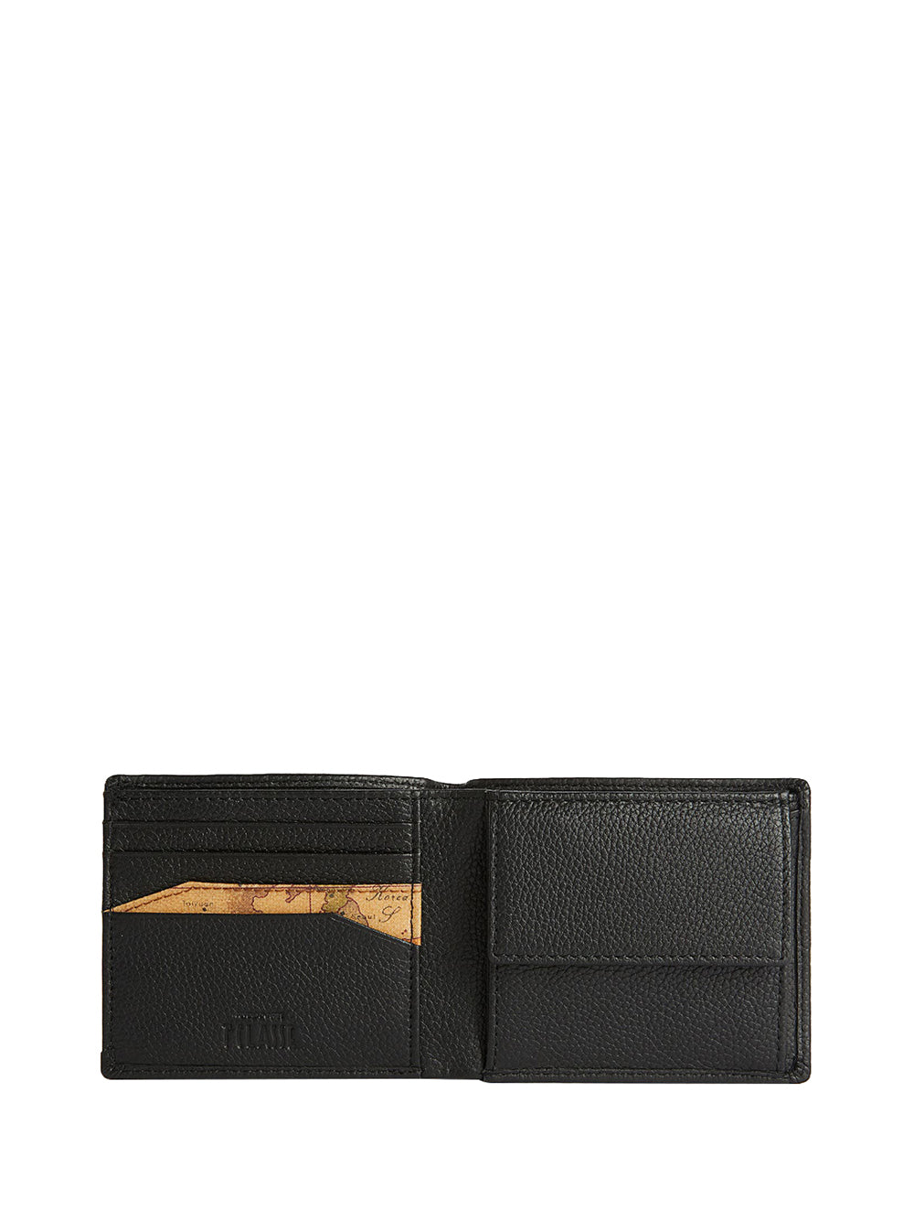 PRIMA CLASSE STAGIONE Alviero Martini Gaelic Leather portafoglio piccolo Nero Nero