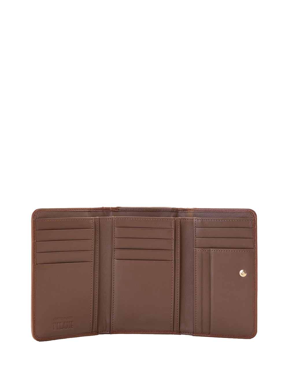 PRIMA CLASSE STAGIONE Highland Soft portafoglio bifolder medio Castagna Castagna