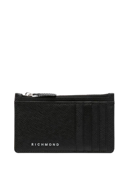 RICHMOND Richmond Portafoglio Real Dettos Nero Nero/bianco