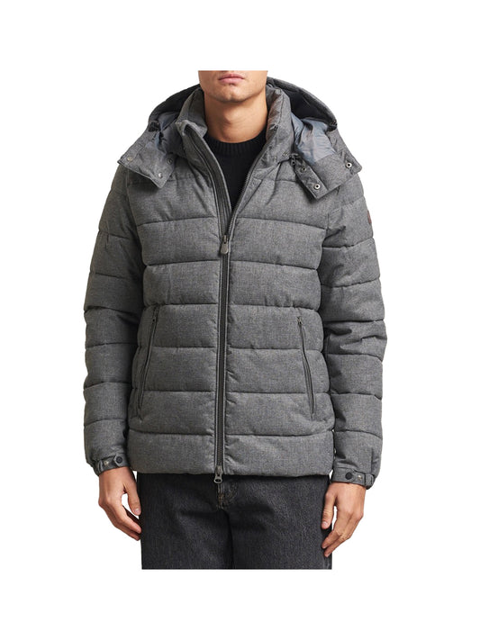 Save The Duck Save The Duck Giubbotto Uomo Constantin Grigio Mid grey melange