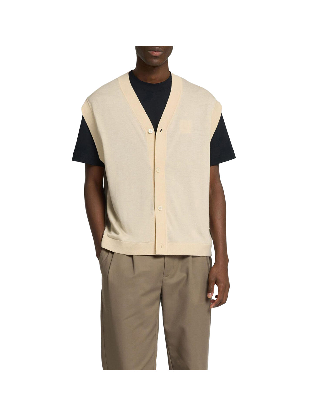 SELECTED STC Gilet Slhtray Selected - Beige Beige