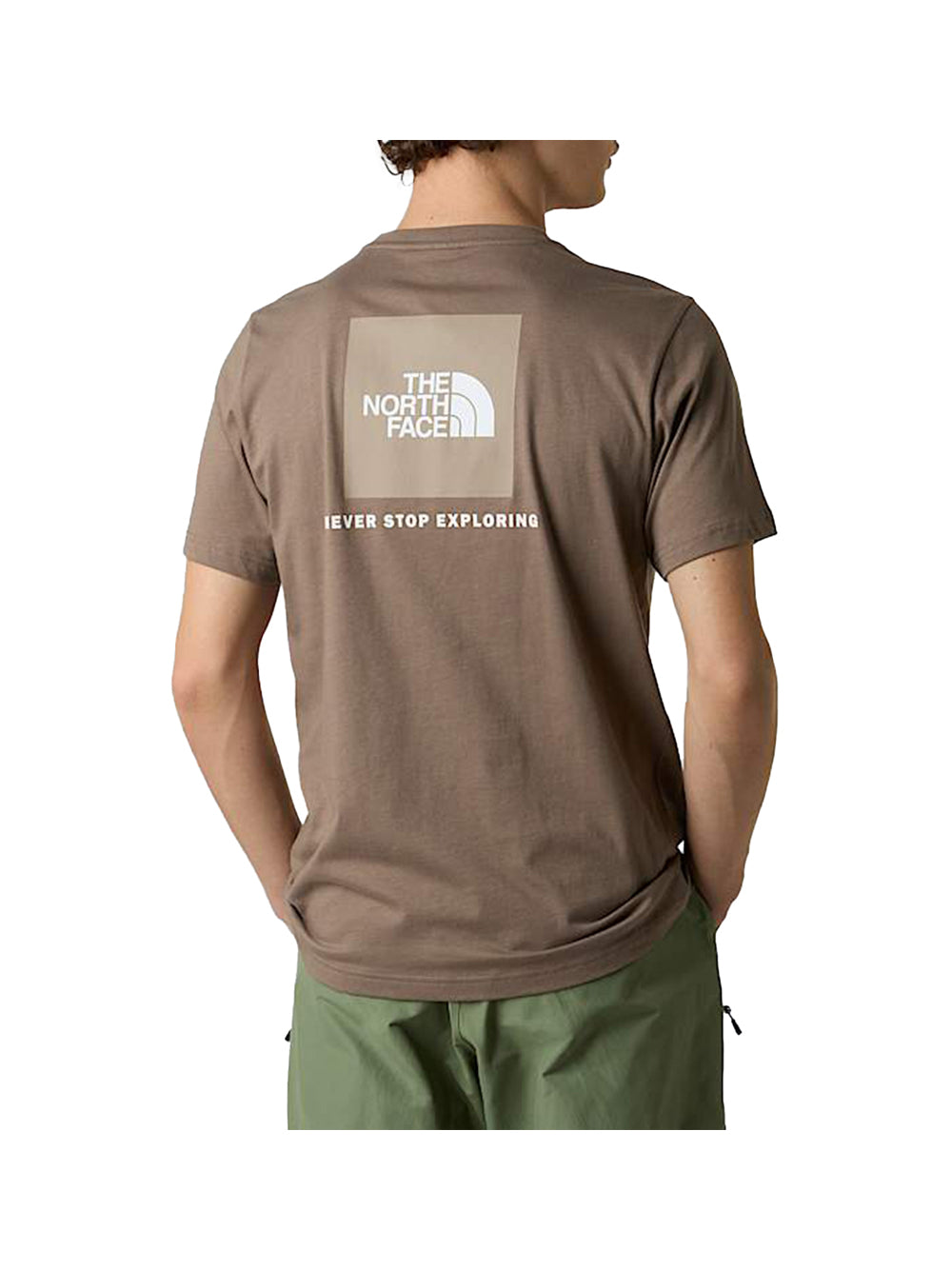 THE NORTH FACE The North Face T-shirt NSE Box da uomo Marrone Marrone