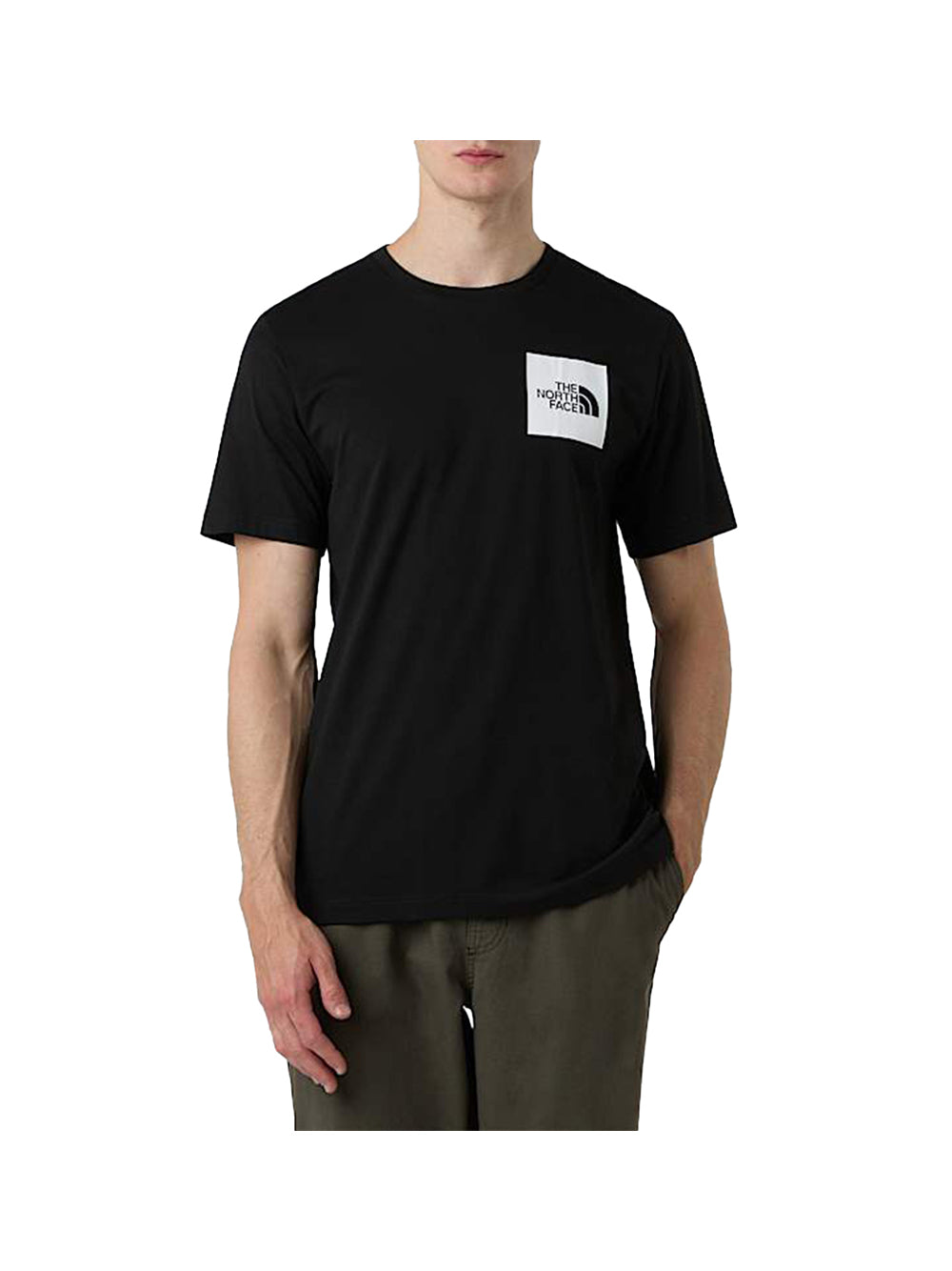 THE NORTH FACE T-Shirt The North Face Fine da uomo Nero Nero