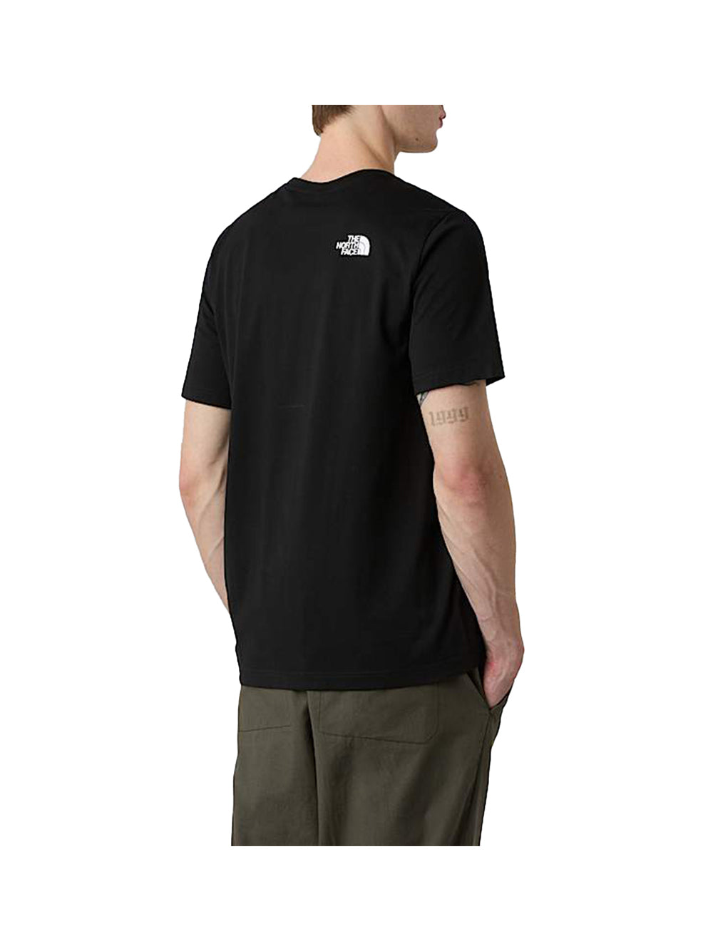 THE NORTH FACE T-Shirt The North Face Fine da uomo Nero Nero
