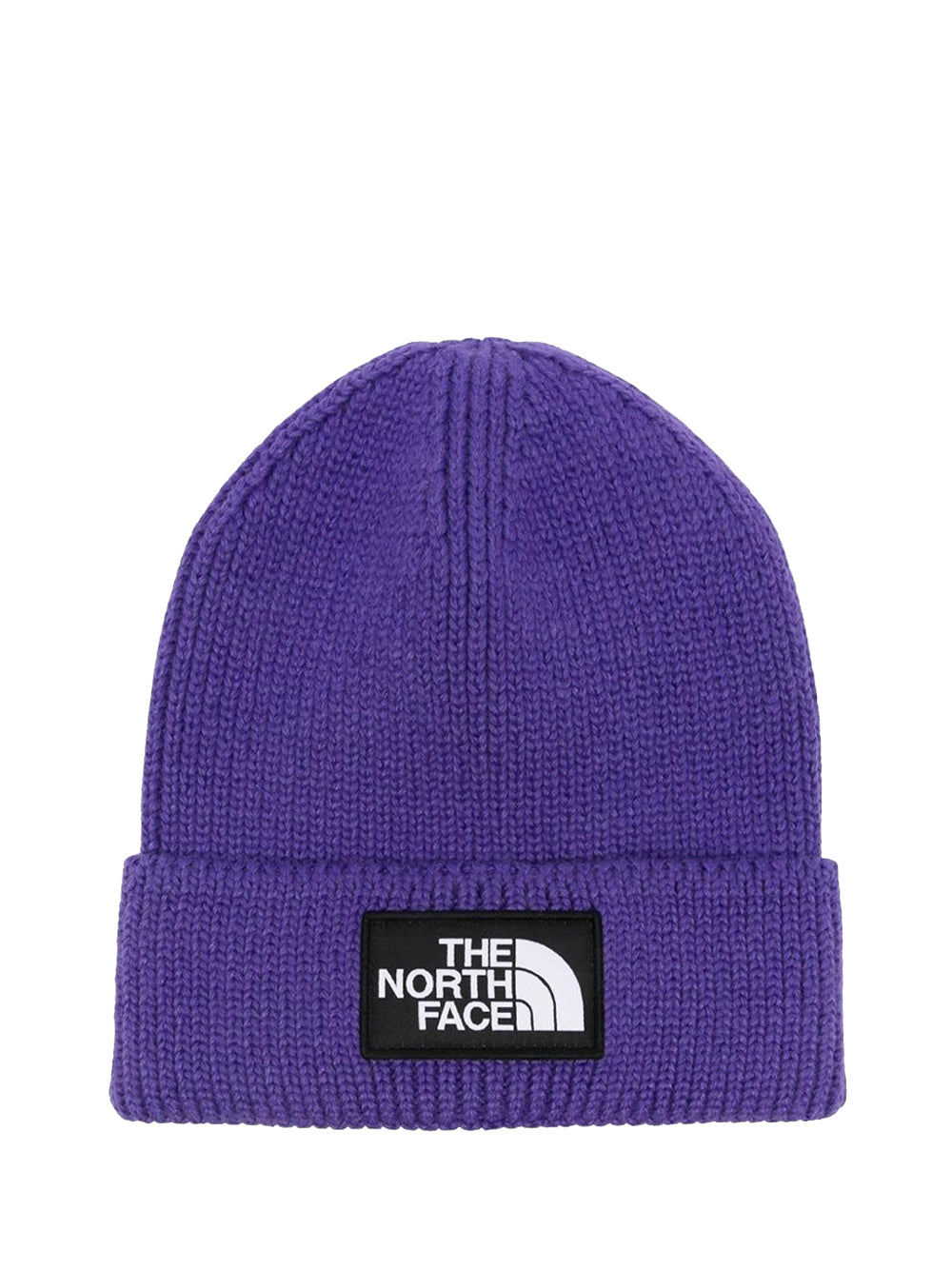 THE NORTH FACE Berretto The North Face con risvolto e logo box TNF Viola Viola