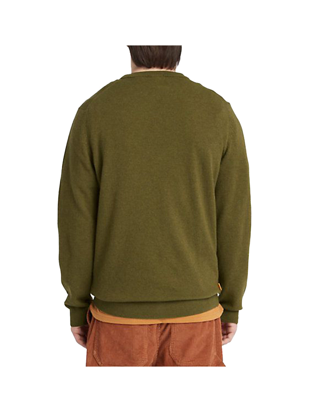 TIMBERLAND Timberland Maglione Cbrk Merino Crew - Olive Olive