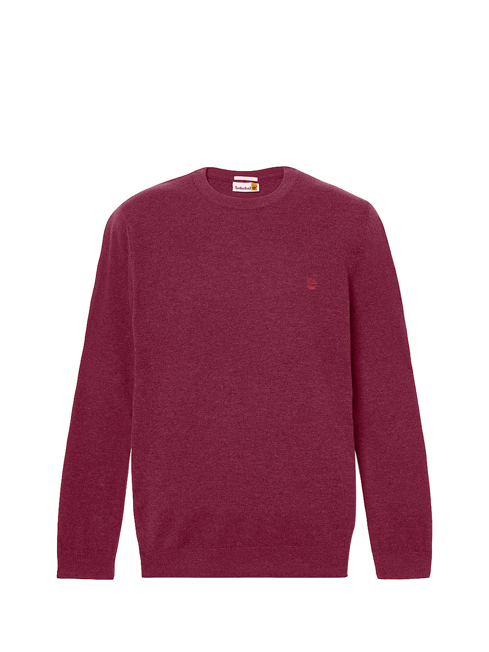 TIMBERLAND Maglione Girocollo in Lana Merino Timberland Cohas Brook - Bordeaux BORDEAUX