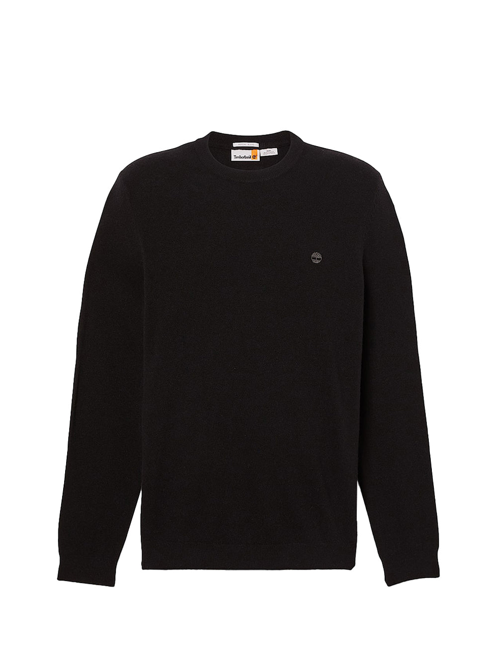 TIMBERLAND Maglione Girocollo in Lana Merino Timberland Cohas Brook da Uomo in colore nero Nero