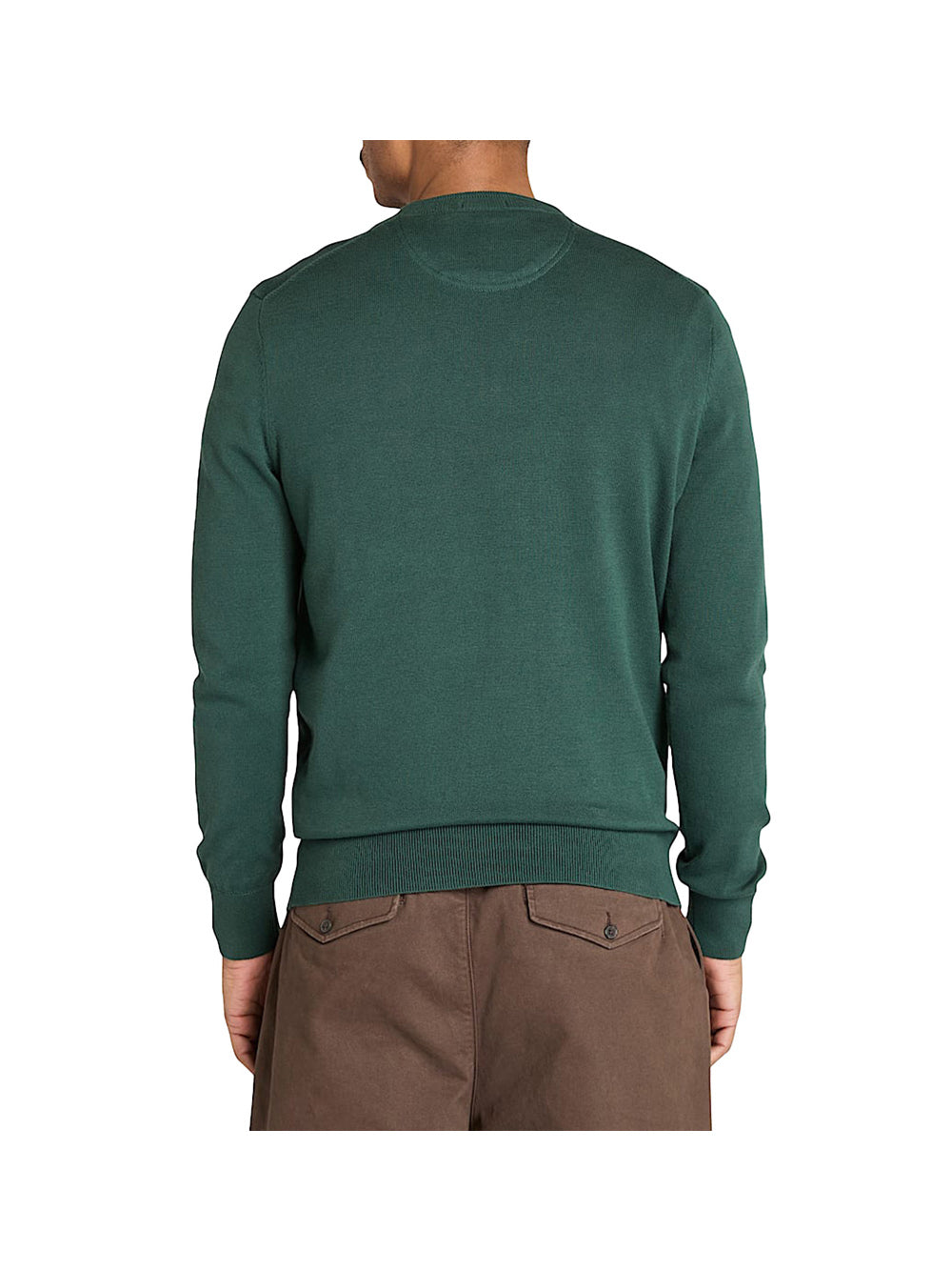 TIMBERLAND Maglione Timberland in Cotone Williams River - Verde Scuro Verde