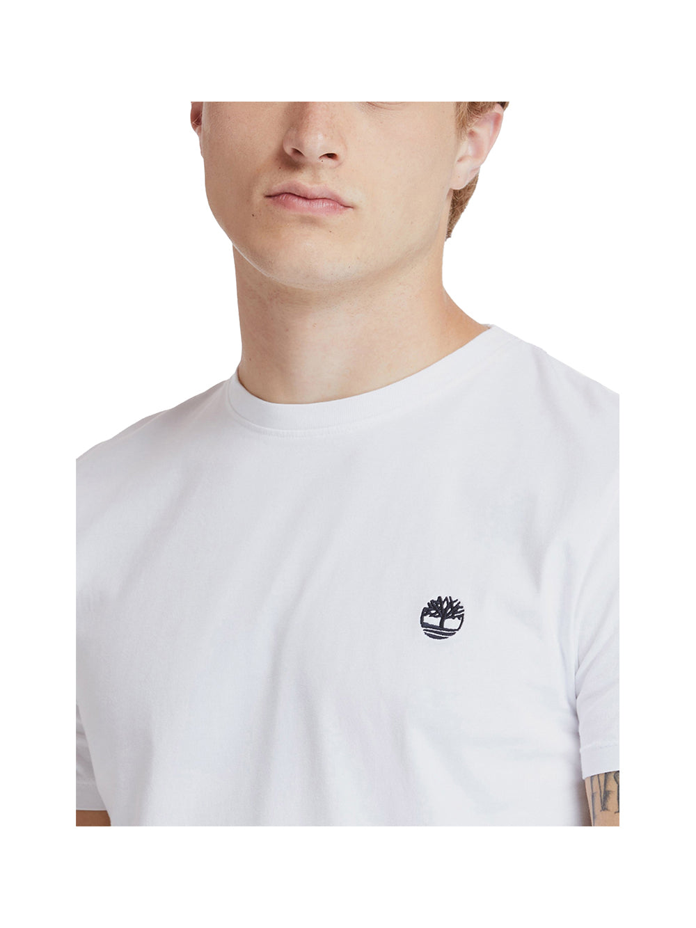 TIMBERLAND Timberland T-Shirt Uomo White - Bianco Bianco