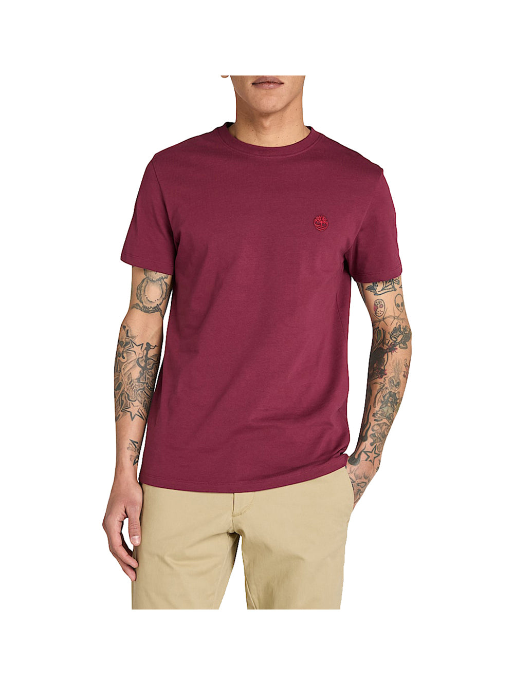 TIMBERLAND Timberland T-Shirt Uomo Rosso Rosso
