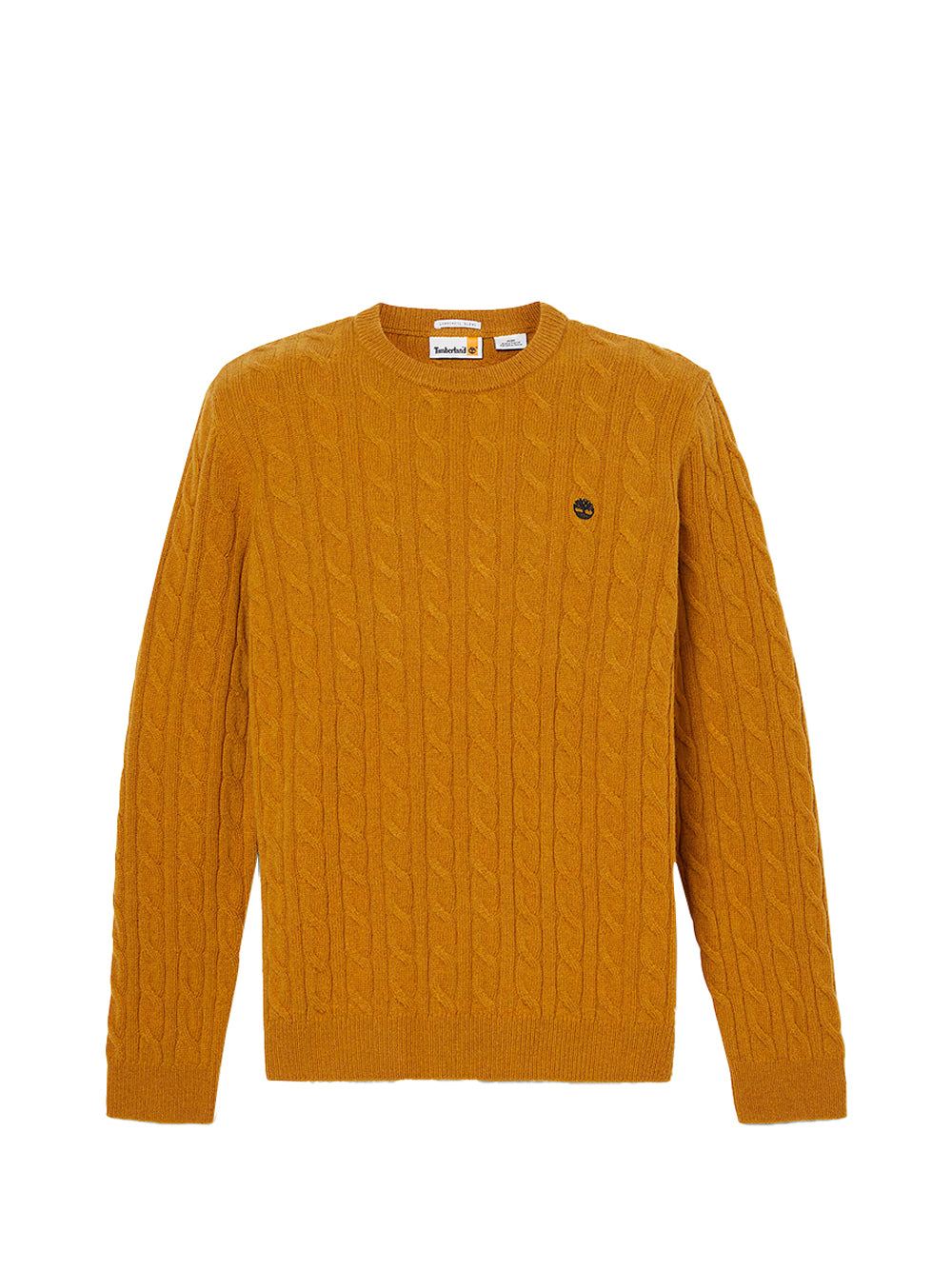 TIMBERLAND Maglione Girocollo a Trecce Phillips Brook - Giallo Giallo