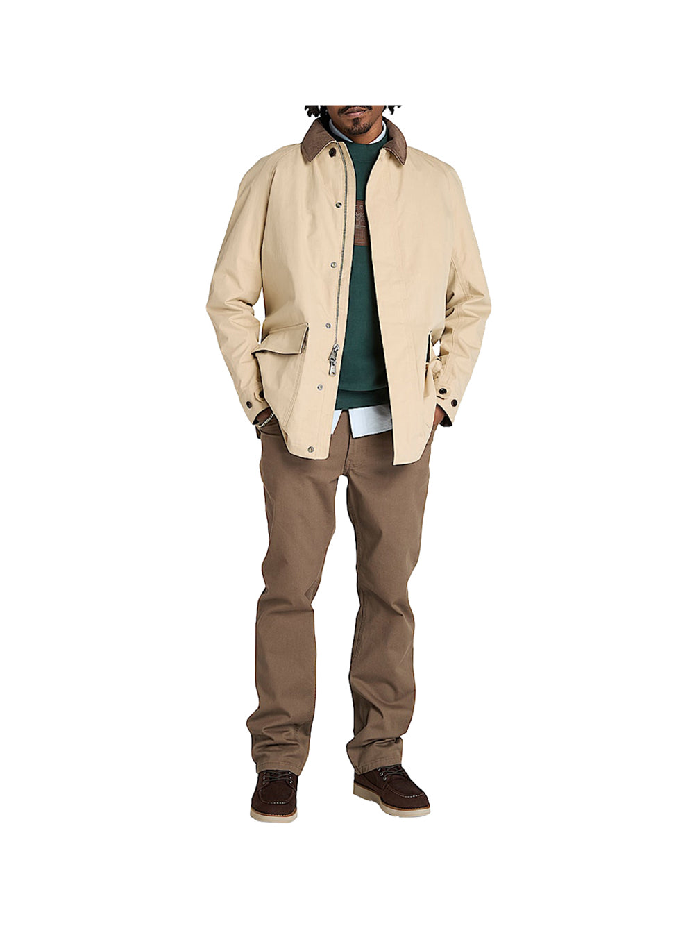 TIMBERLAND Giacca Timberland Barn Impermeabile Wenham - Beige Beige