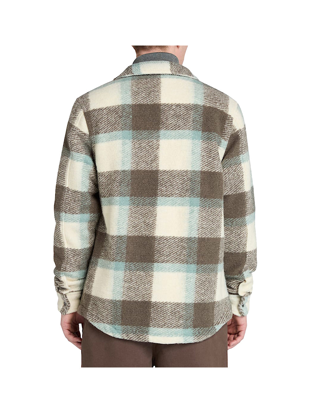 TIMBERLAND Timberland Giacca camicia in Misto Lana da Uomo in bianco Bianco