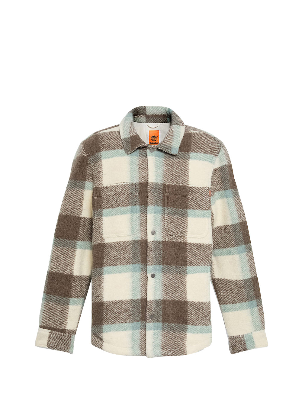 TIMBERLAND Timberland Giacca camicia in Misto Lana da Uomo in bianco Bianco