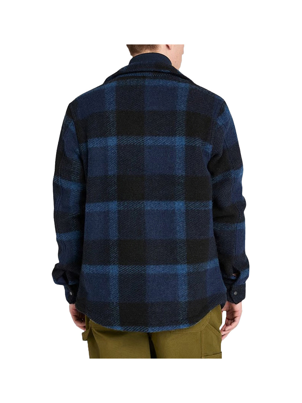 TIMBERLAND Camicia Wool Blend Shacket Timberland - Blu Blu