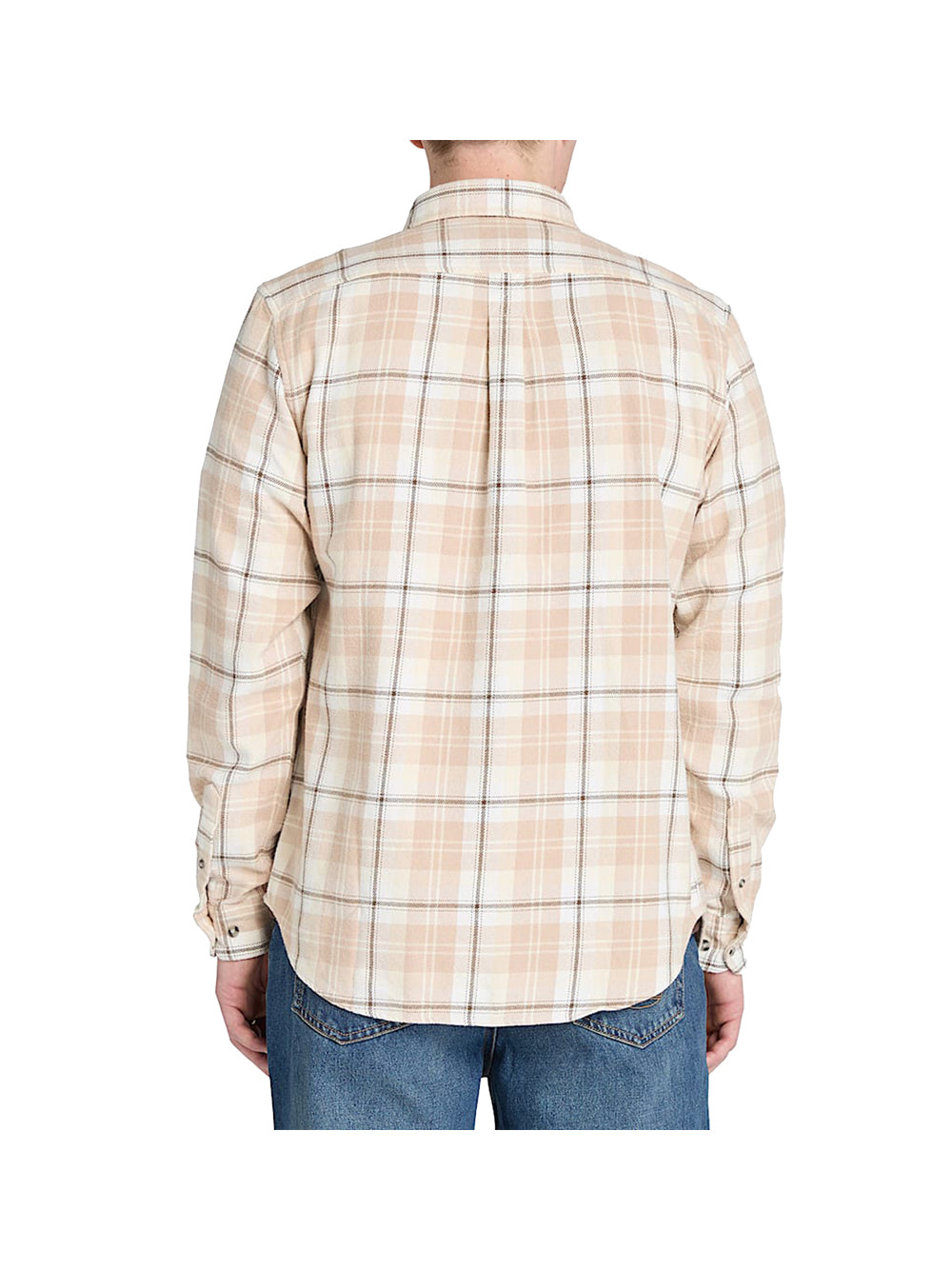 TIMBERLAND Timberland Camicia a Quadri in Flanella da Uomo in beige Beige
