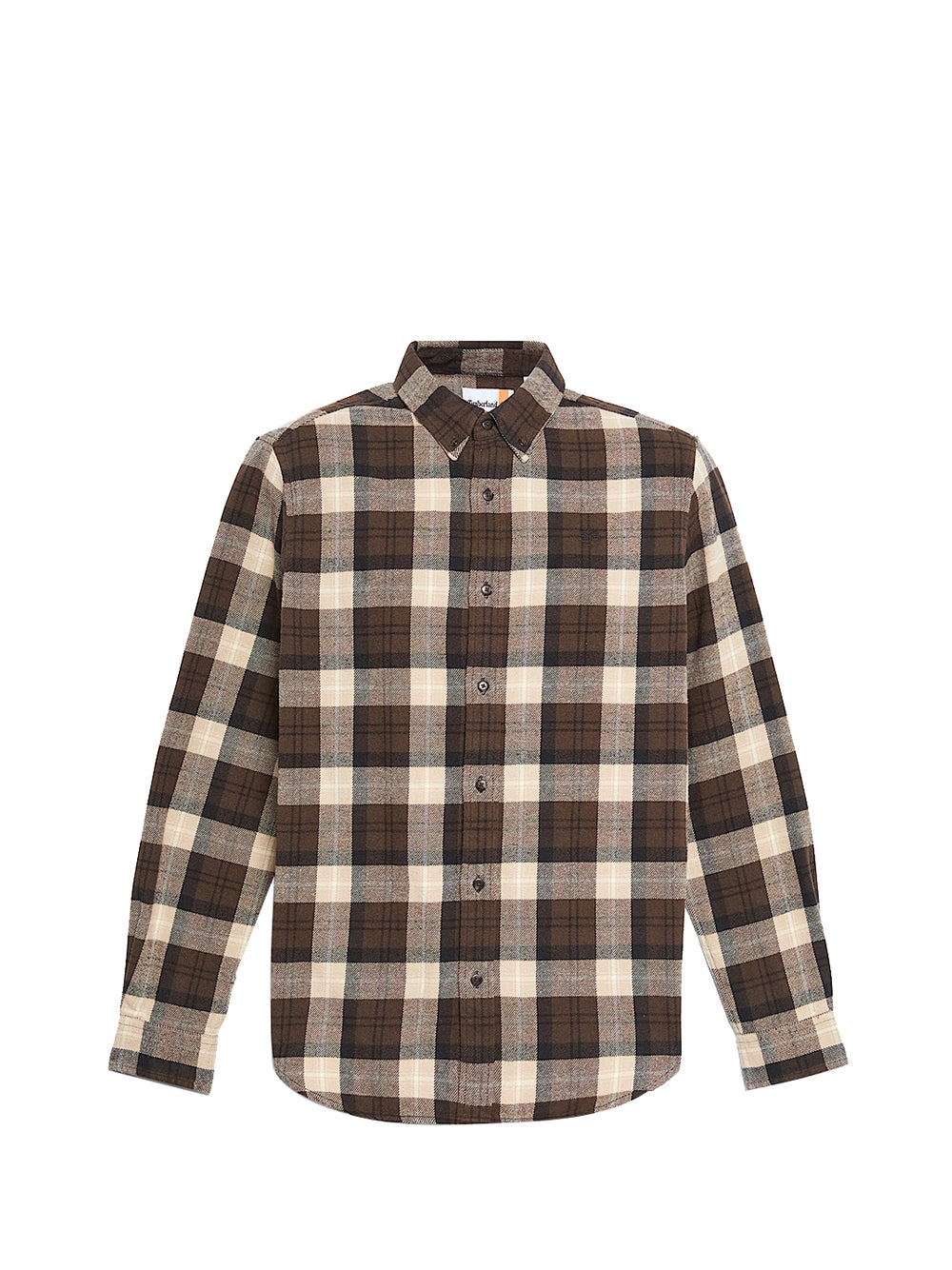 TIMBERLAND Timberland Camicia a Quadri in Flanella da Uomo in marrone Marrone