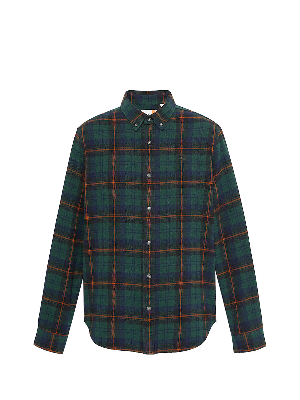 TIMBERLAND Timberland Camicia a Quadri in Flanella da Uomo in verde scuro Verde