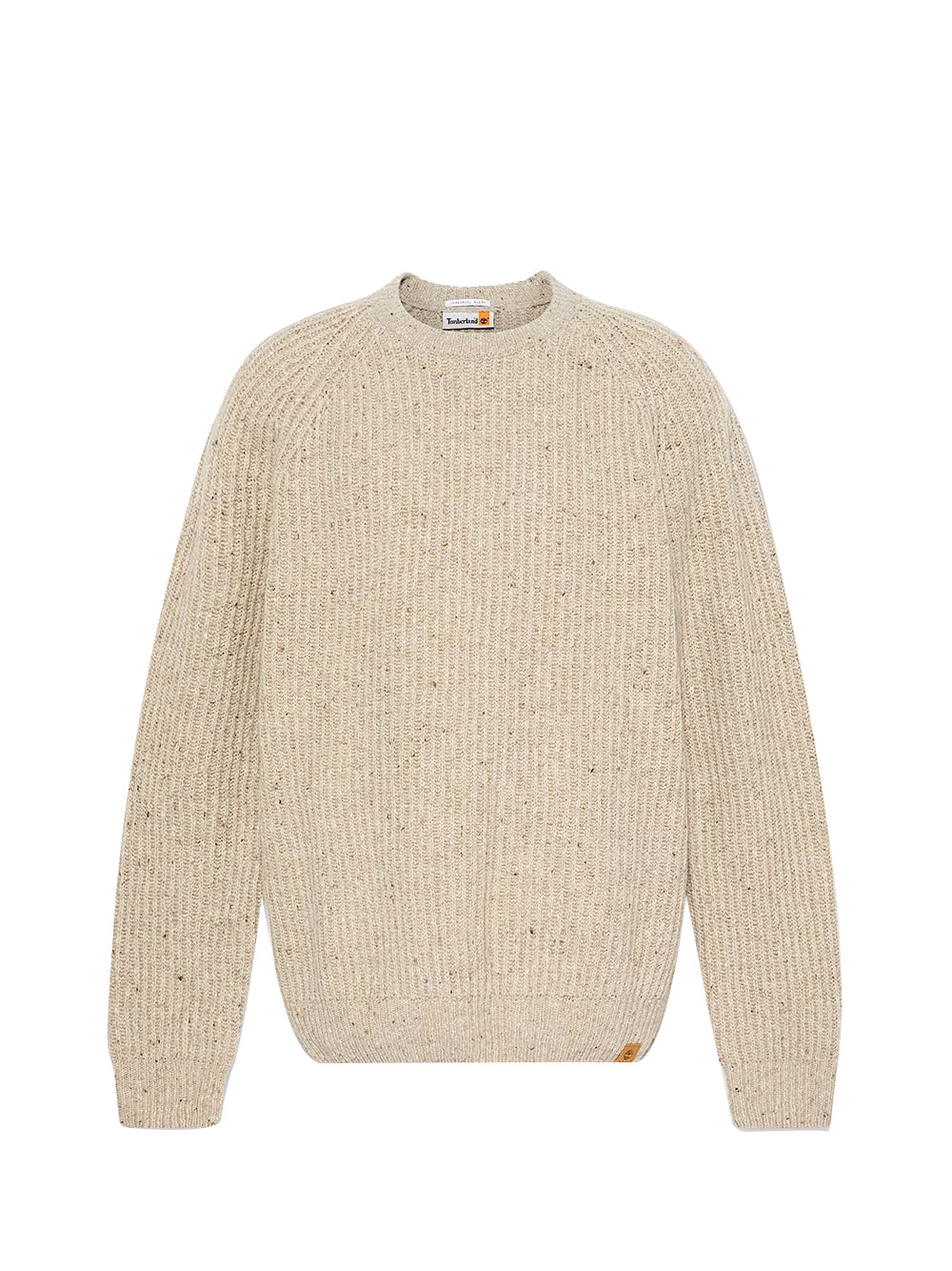 TIMBERLAND Maglione Timberland Girocollo In Filato Pesante - Beige Beige