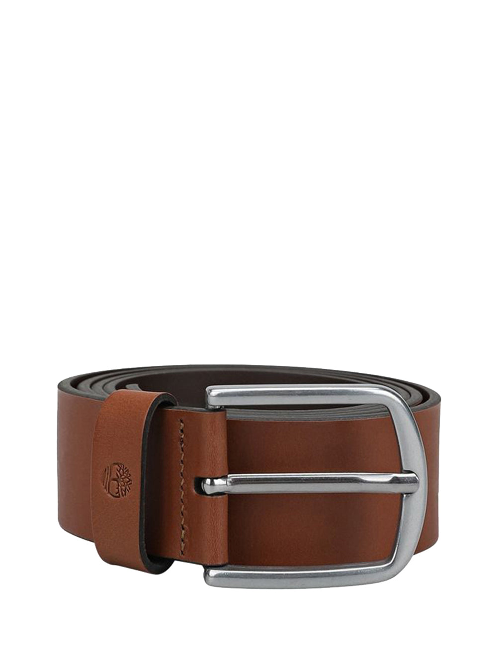 TIMBERLAND Cintura Timberland in Pelle Bluff Point - Marrone Marrone