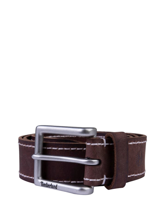 TIMBERLAND Cintura Timberland 38Mm Hand-Stitch - Marrone Marrone