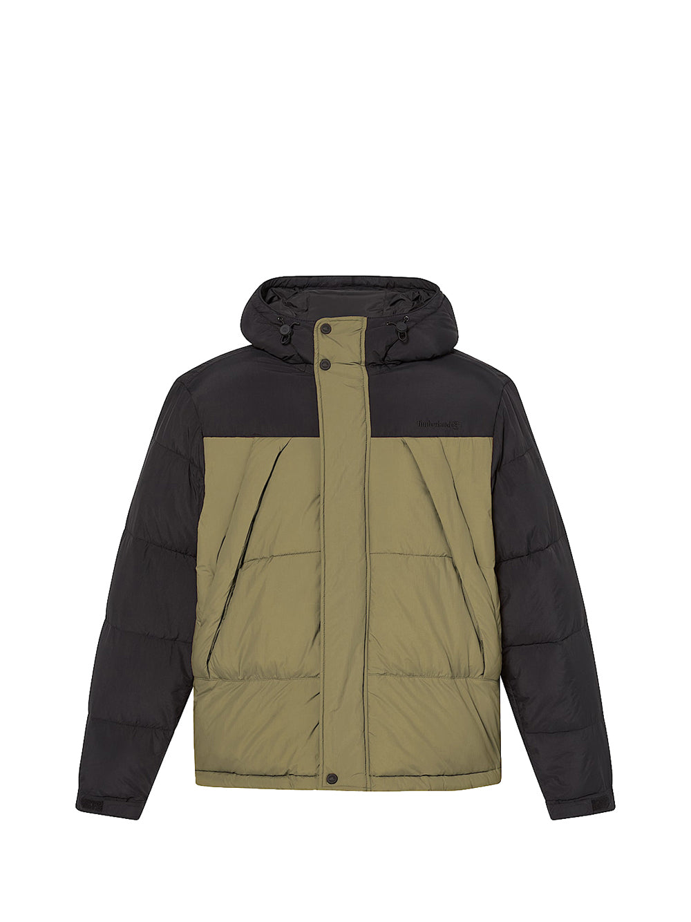 Timberland Timberland Piumino Idrorepellente Resistente da Uomo in nero/verde scuro Nero/verde