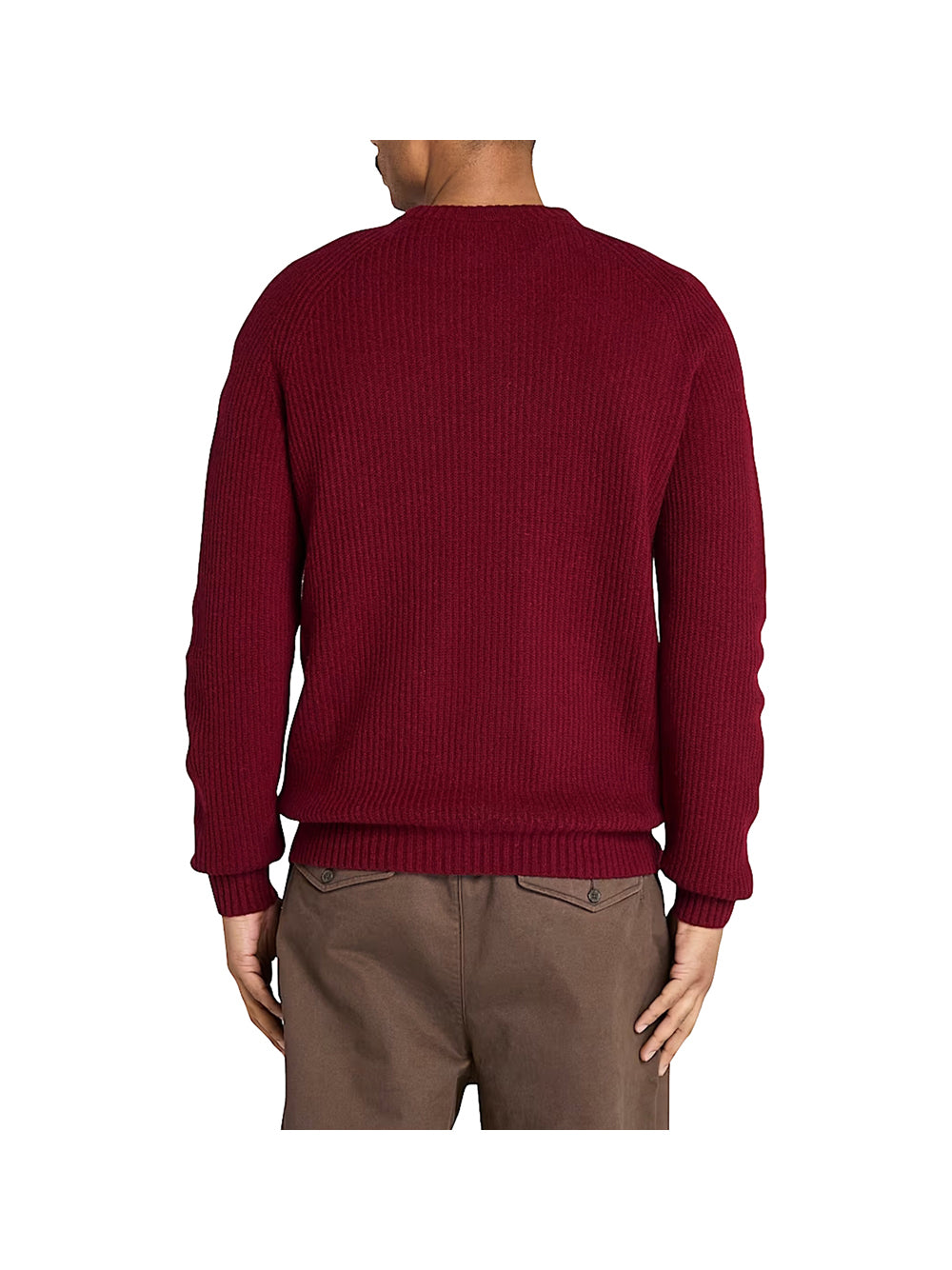 TIMBERLAND MaglioneTimberland Girocollo Con Maniche Raglan Phillips Brook - Bordeaux Rosso