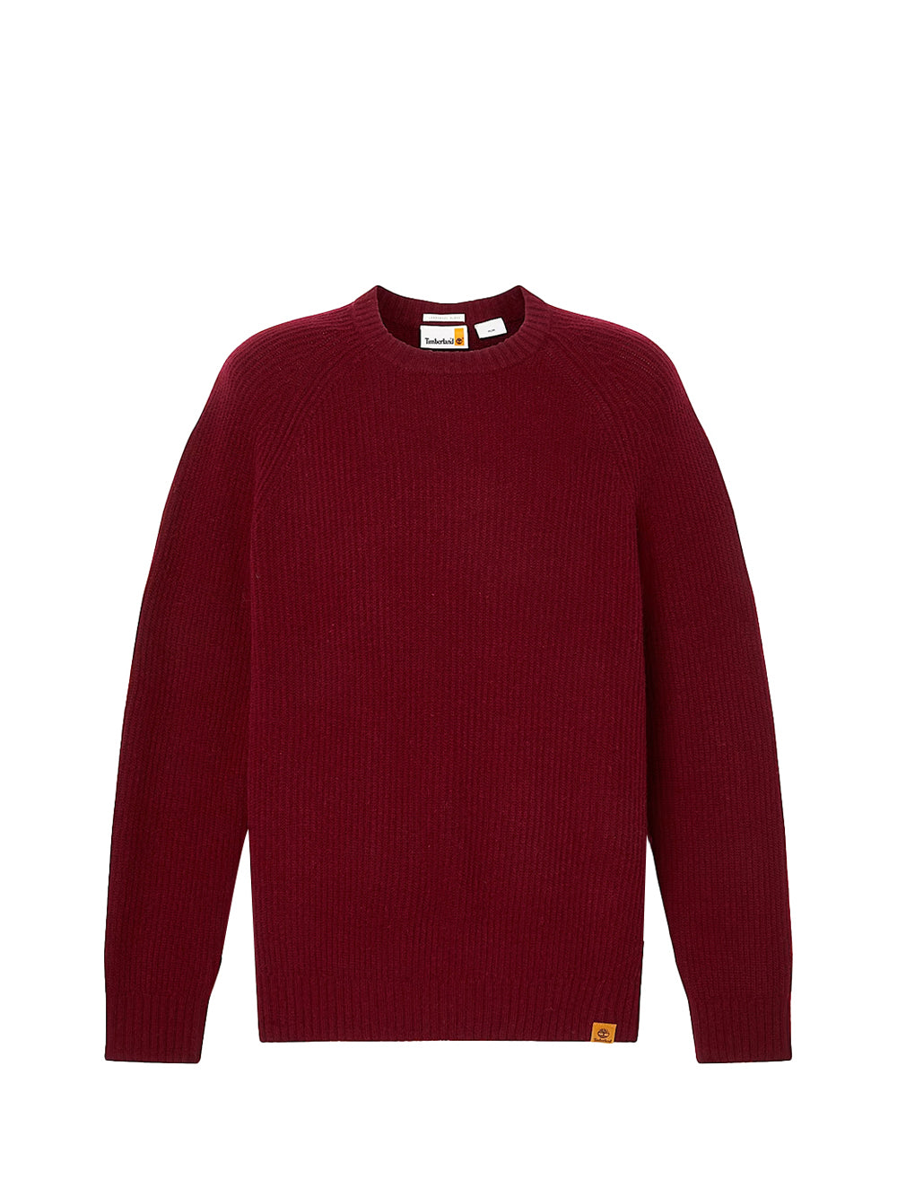 TIMBERLAND MaglioneTimberland Girocollo Con Maniche Raglan Phillips Brook - Bordeaux Rosso