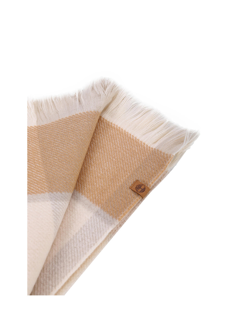 TIMBERLAND Timberland Maxi Sciarpa Double-face Beige Beige