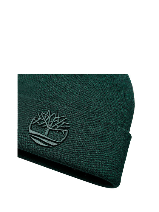 TIMBERLAND Berretto Timberland con Ricamo 3D - Verde Scuro Verde